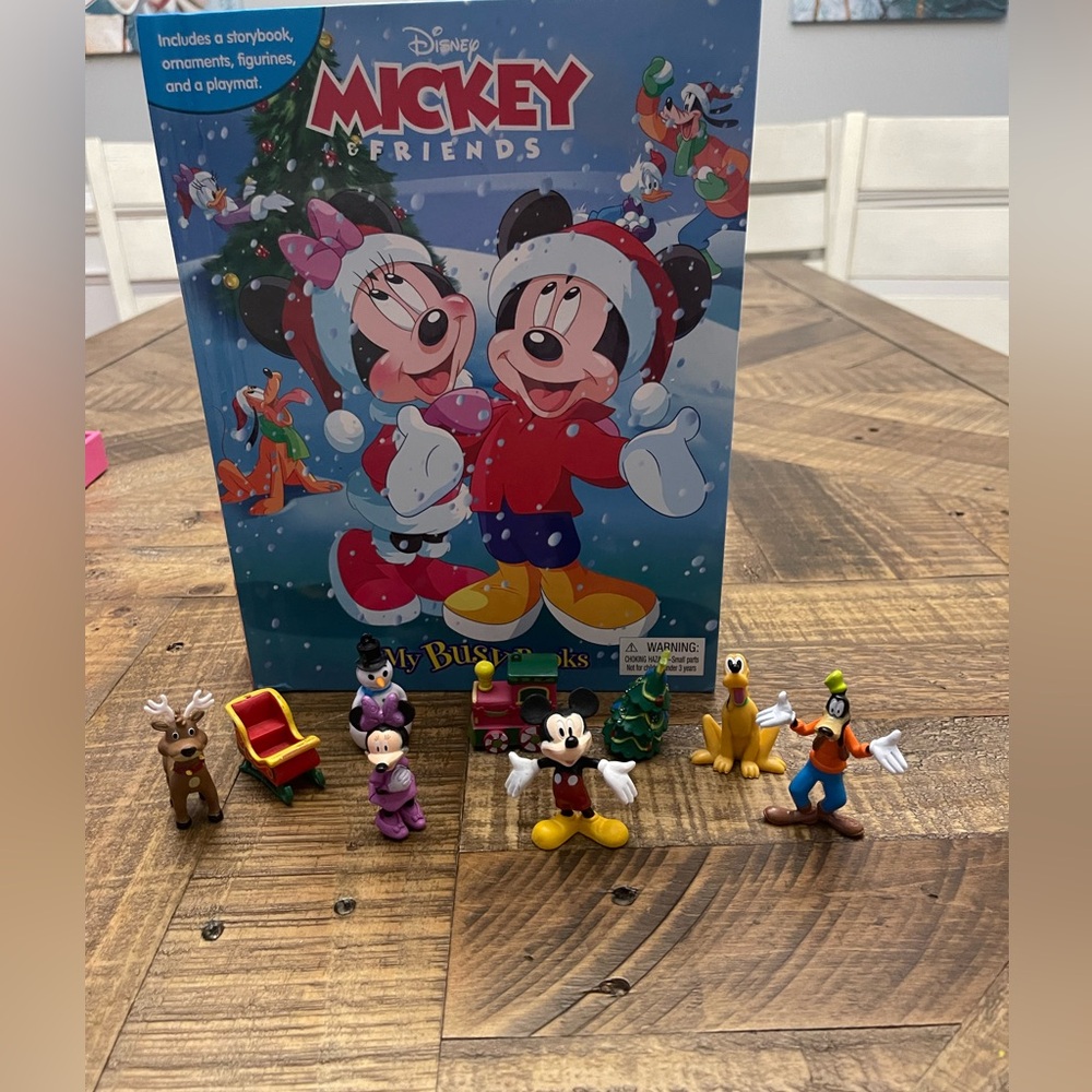 Disney Mickey & Friends "My Busy Books" Christmas Edition